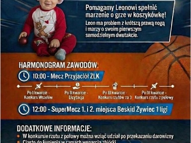 Charytatywny Mecz Przyjaciół Żywieckiej Ligi Koszykówki