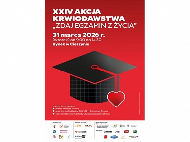 Akcja krwiodawstwa na cieszyńskim rynku