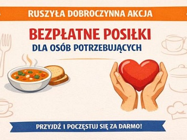 Darmowe posiłki dla potrzebujących w Żywcu