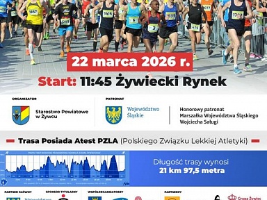 Zmiana organizacji ruchu podczas półmaratonu dookoła Jeziora Żywieckiego