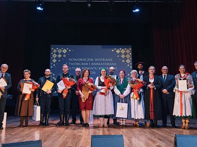 Uhonorowano twórców i animatorów z powiatu bielskiego
