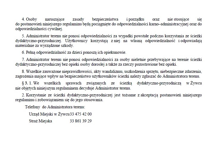 Regulamin sciezki 2